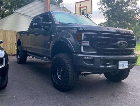 2021 Ford F 250 Super Duty With 18x9 1 Fuel Crush And 35 12 5r18 Toyo Tires Open Country A T Iii