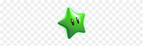 Green Star - Mario Star PNG - FlyClipart