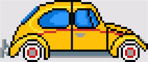 Pixilart Volkswagen Beetle By Pixelart King