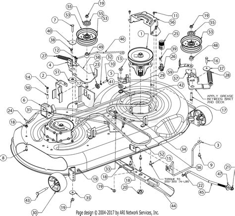 Troy Bilt Deck Belt Replacement Diagram