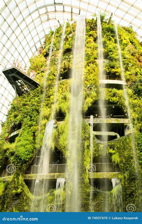 Cloud Forest Dome Conservatory At Gardens By The Bay In Singapore ...