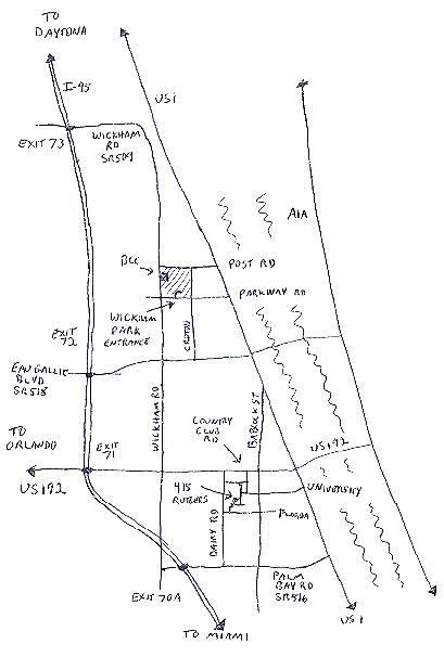 Directions to Wickham Park