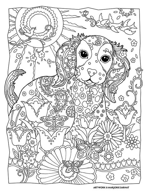 Mindful Colouring Dog