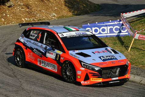 CAMPIONATO ITALIANO ASSOLUTO RALLY SPARCO Hyundai Conclude Un Intensa