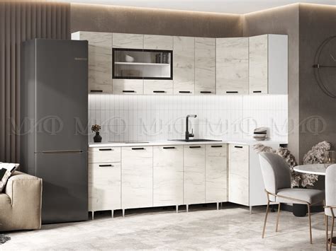 Кухня "Рио New" ЛДСП 2.4х1.0 - МиФ / МиФ