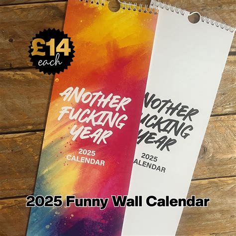 Funny Calendars For Monthly Fuck It Swearing Calendar Stocking Filler Christmas Gift