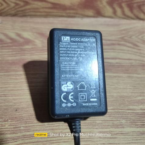 Jual AC/DC ADAPTER 24v 0.8a FLD181-240075-V bisa adaptor Mikrotik ...