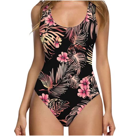 Diskebuiss Th Of July Print Womens Swimsuits Padded Plus Size Bikini Backless Summer Beach
