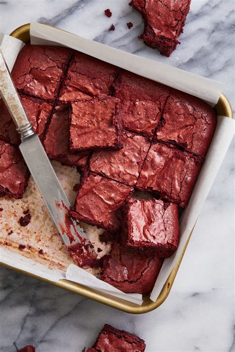 Fudgy Red Velvet Brownies Peanut Butter Plus Chocolate