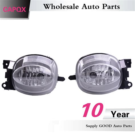 CAPQX 2PCS Right Left Front Bumper Driving Light Fog Lamp 81221 33211