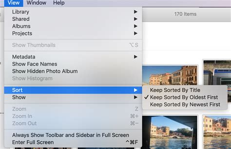 Sorting Pictures From Oldest To Newest In Apple Community
