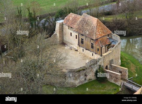 France, Calvados, Crevecoeur en Auge, Crevecoeur castle, exhibition in ...