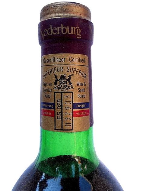 Red Wine Nederburg Edelrood Was Sold For R On Nov At