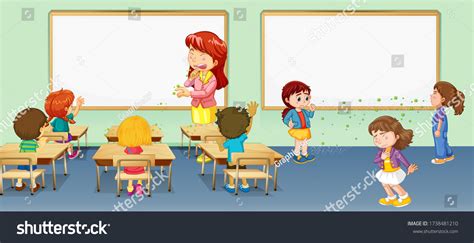 Kids In The Classroom Clipart