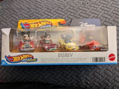 Hot Wheels Racerverse Disney Vehicle Set Pk Target