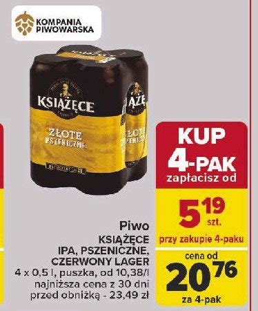 Piwo Książęce ipa cena promocje opinie sklep Blix pl Brak ofert