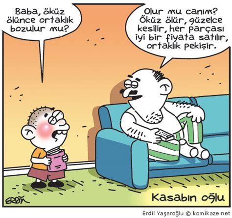 Karikatürler Baba Öküz Ölünce Ortaklık Bozulur mu