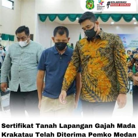 Lapangan Gajah Mada Krakatau Sah Milik Pemko Medan