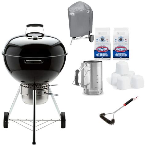 Weber Original Kettle Premium Charcoal Grill Bundle The Off