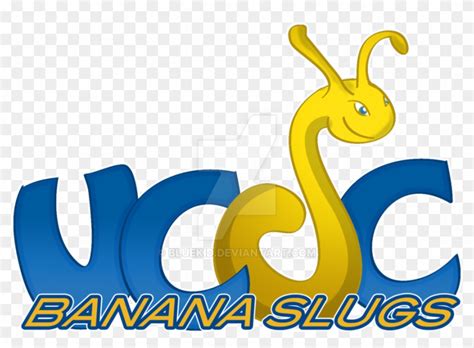 Ucsc Slugs By Bluekid Uc Santa Cruz Banana Slugs Logo Free