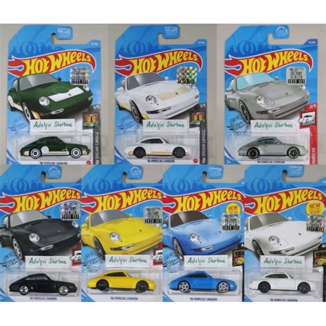 HOT WHEELS PORSCHE Hotwheels 風火輪 96 保時捷 carrera 工廠密封短卡 hw 夢想 蝦皮購物