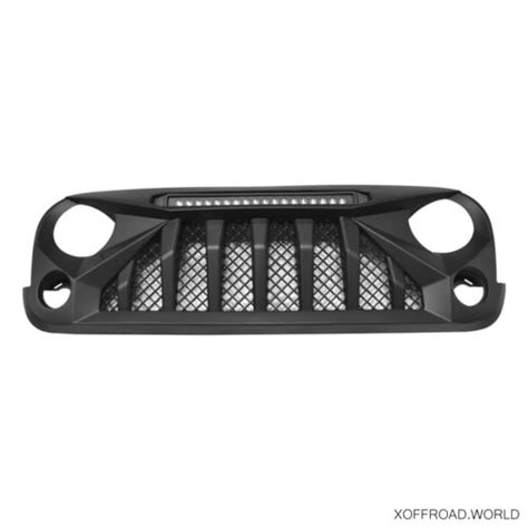 Parrilla Negro Optimus Serie Net Led Jeep Wrangler Jk Xojg X