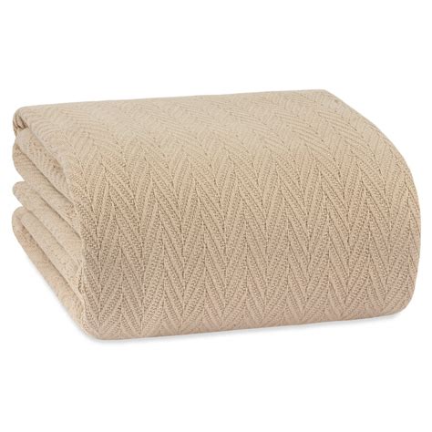 Luxury Thermal Cotton Blankets, King Size- Beige - Walmart.com ...