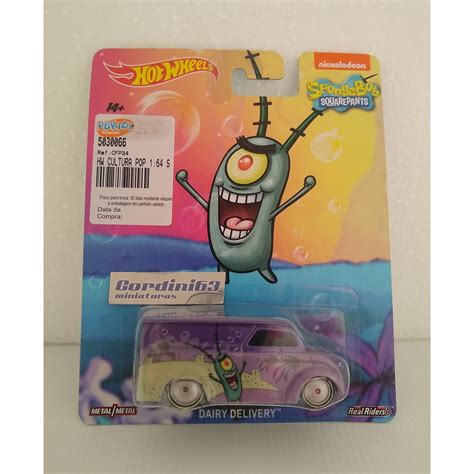 Hot Wheels Dairy Delivery Sponge Bob Squarepants Shopee Brasil