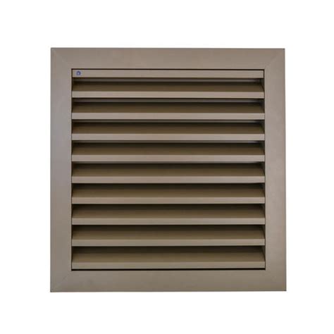 Grille de ventilation en aluminium 421RC3 RENSON carrée d