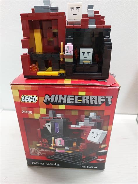 Lego Minecraft The Nether Micro World Hobbies Toys Toys