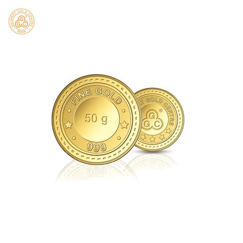 50GM Pure 24K Gold Coin Online with Live Rate & Free Delivery