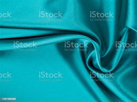 Light Blue Silk Texture Cloth Texture Stock Photo - Download Image Now ...