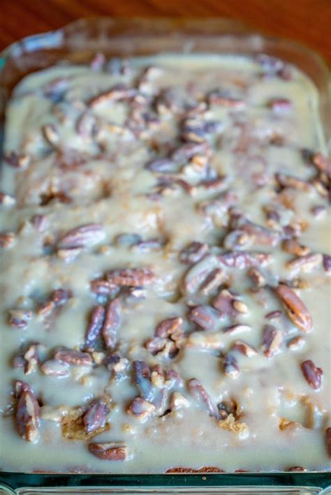 Butter Pecan Praline Poke Cake All We Cook