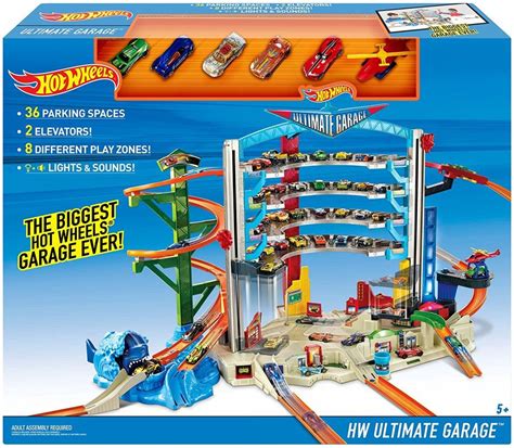HOT WHEELS ULTIMATE PARKING GARAŻ MEGA CITY CMP