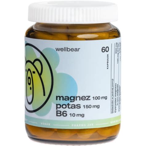 Wellbear Magnez Mg Potas Mg B Mg Kaps