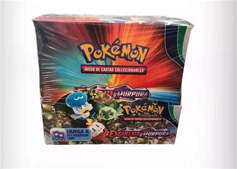 Caja 36 Sobres Pokemon Version Español 360 Cartas Coleccion Cuotas