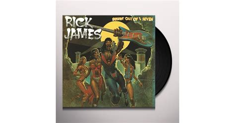 Rick James BUSTIN' OUT OF L SEVEN Vinyl Record