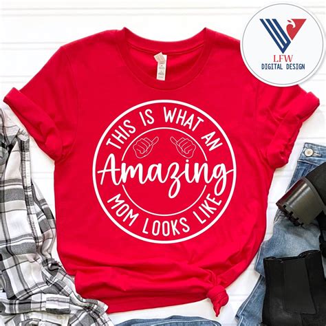 This Is What An Awesome Mom Looks Like Svg Etsy