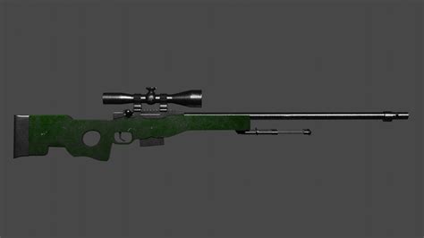 3D Model AWP Like CSGO VR AR Low Poly CGTrader