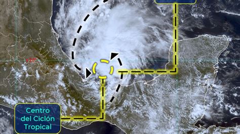 Depresión Tropical Lisa cómo avanza y estados afectados por las