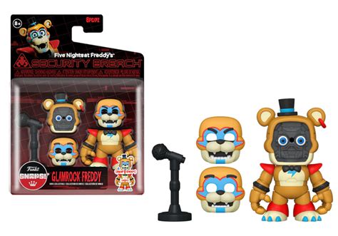 Fnaf Glamrock Freddy Single Snap Pack Funko Shopforgeek