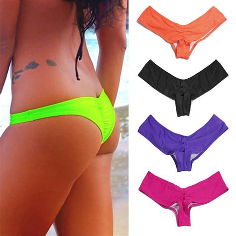 Detail Feedback Questions About Brazilian Tanga Bikini Swimwear