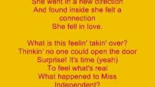 Miss Independent Chords Lyrics By Kelly Clarkson - ChordU