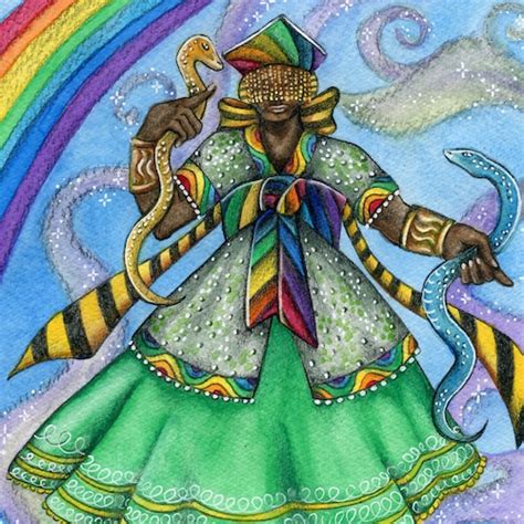 Nana Buruku Orishas Illustration Original Painting Print Etsy