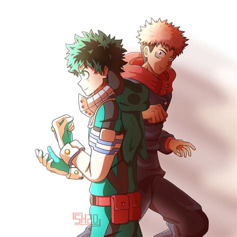 Mha X Jjk Sabitaonitsuga Illustrations Art Street