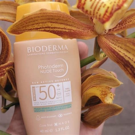 Bioderma Photoderm Nude Touch Mineral SPF50 Very Light Sunscreen 40ml USA