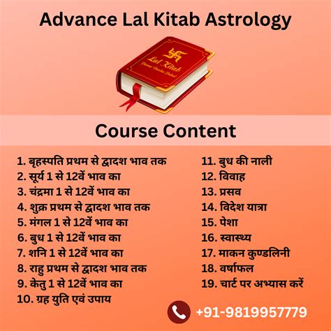 Learn Lal Kitab Astrology Saptarishis Astrology Magazine