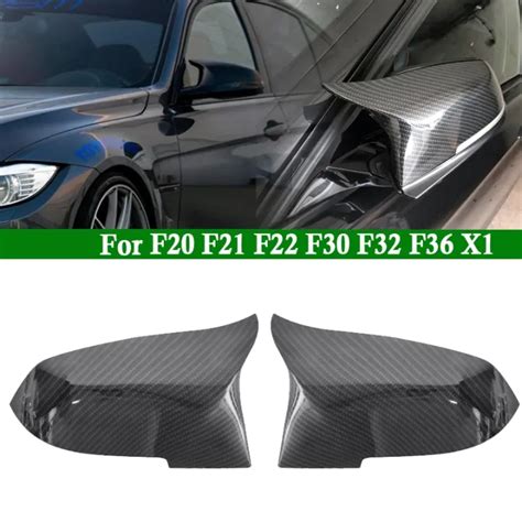 Carbon Fiber Car Rearview Mirror Cover Side Mirror Cap Replacement For