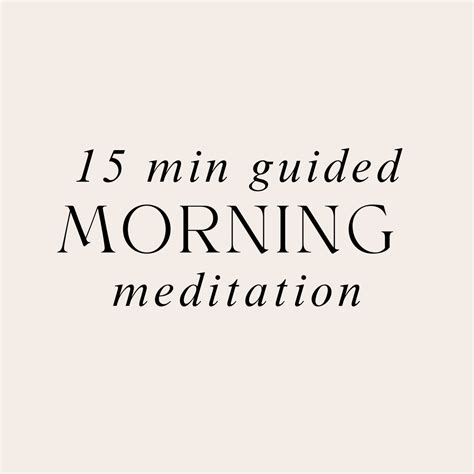 15 Minute Guided Morning Meditation – The Rising Circle