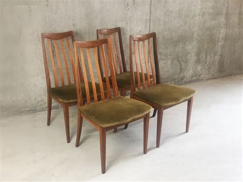 Set Of 4 Vintage G Plan Fresco Dining Chairs 1970s Design Market